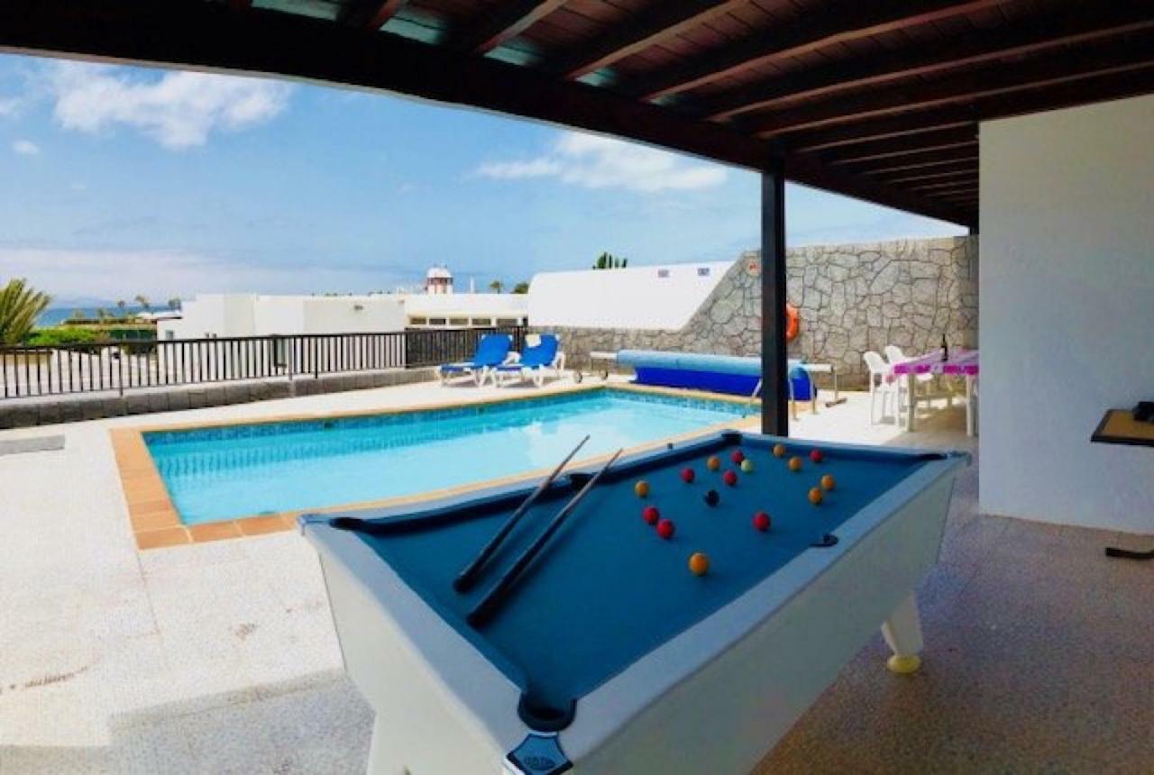 Villa Neptuno With Private Pool, Sea View, Sat-Tv & Free Wifi Playa Blanca  Eksteriør billede