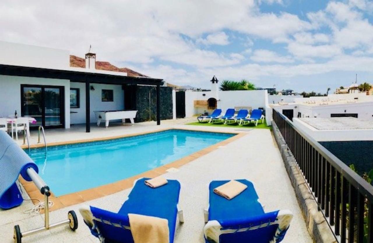 Villa Neptuno With Private Pool, Sea View, Sat-Tv & Free Wifi Playa Blanca  Eksteriør billede